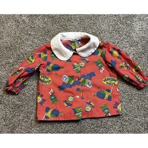 Vintage‎ Good Lad Collared Shirt. No Size Tag 12 Months?